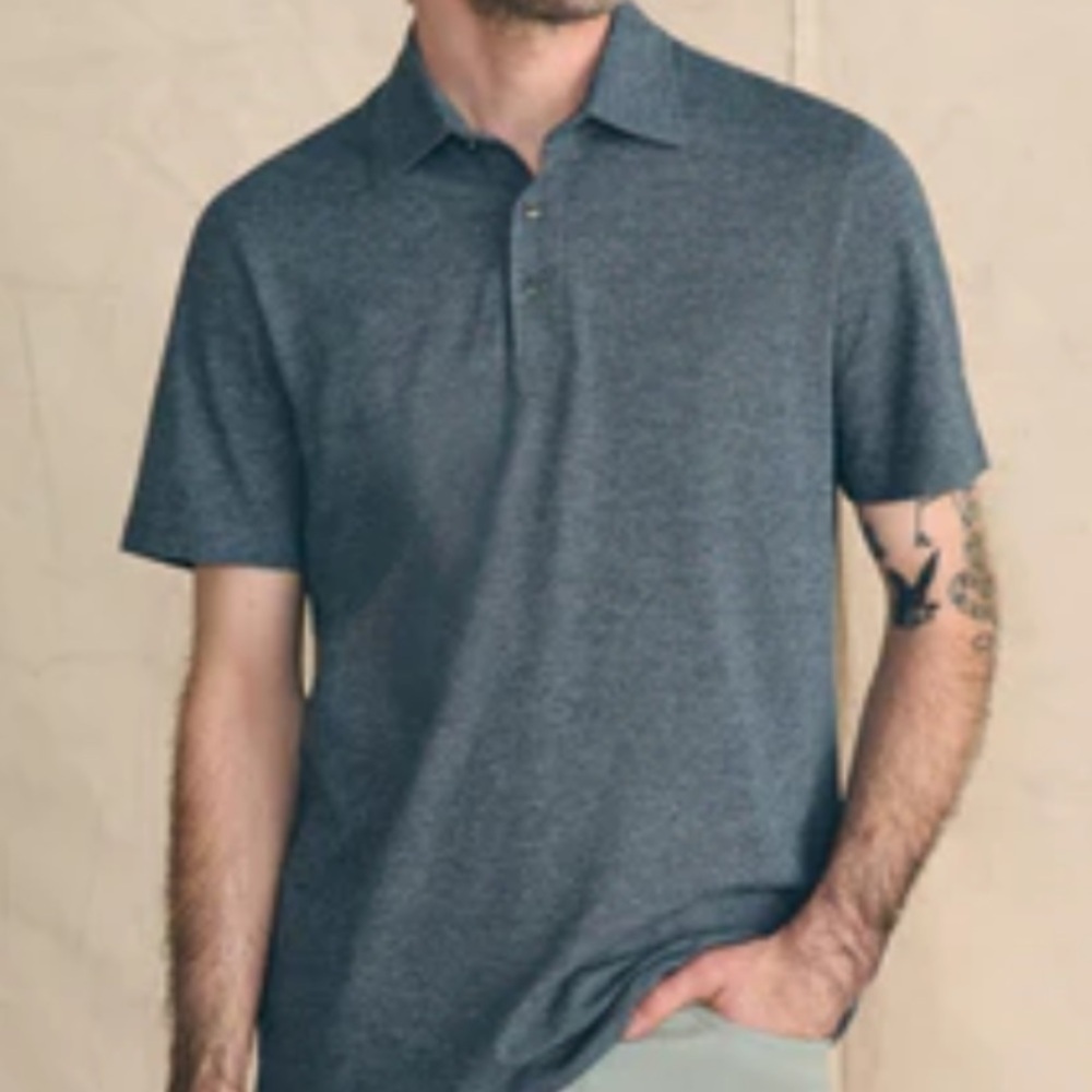 Faherty Movement Polo - Picture 2 of 7